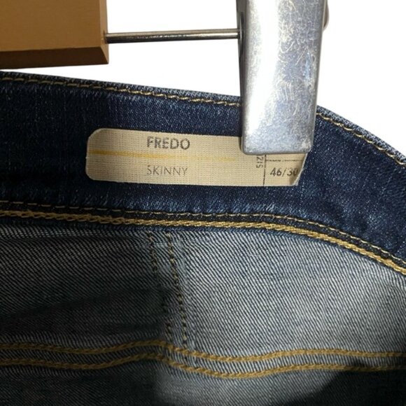 Anthony Morato Men's Dark Indigo Fredo Skinny Denim Jeans - Picture 5 of 10